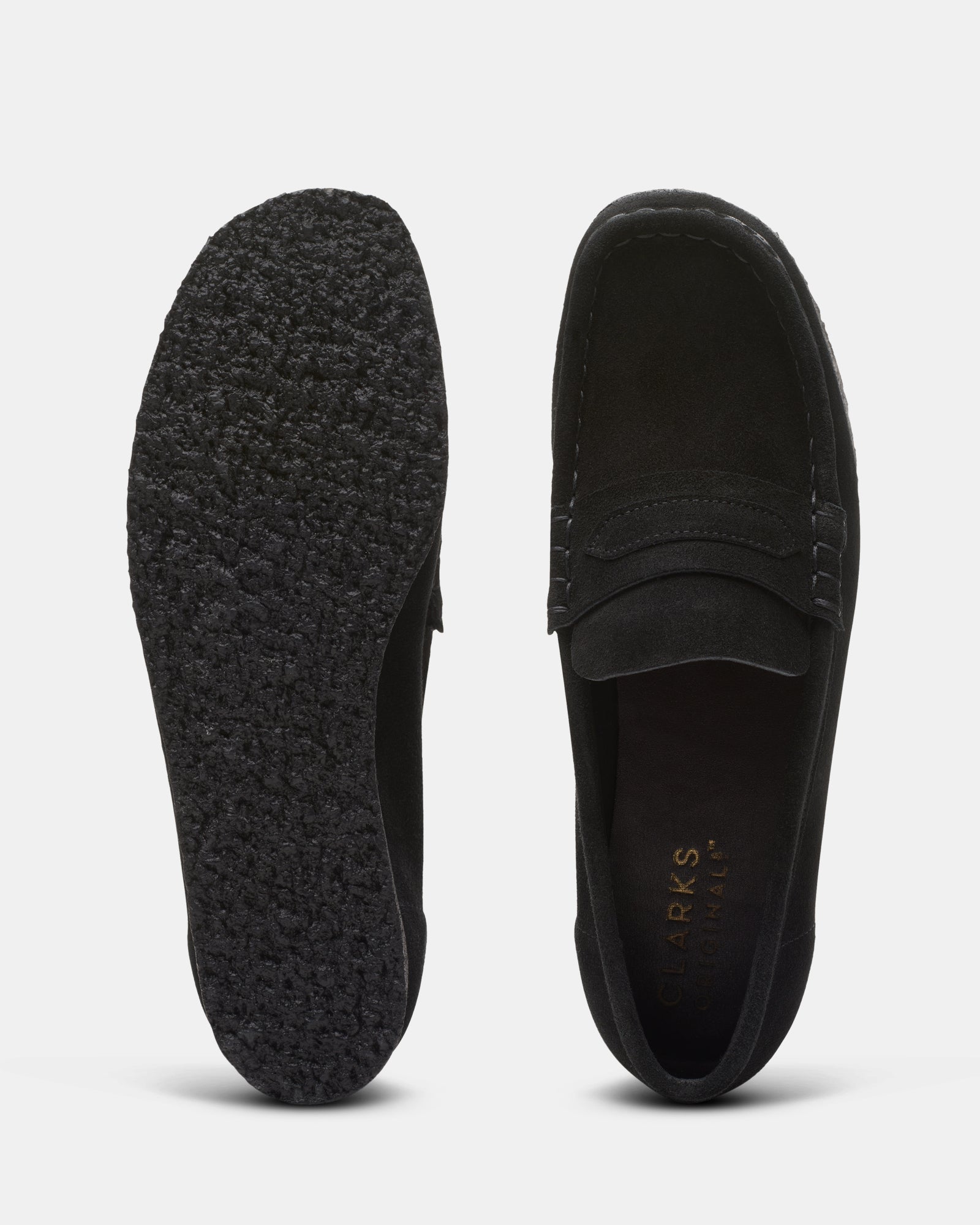 WALLABEE LOAFER (W) Black Suede - Image 7