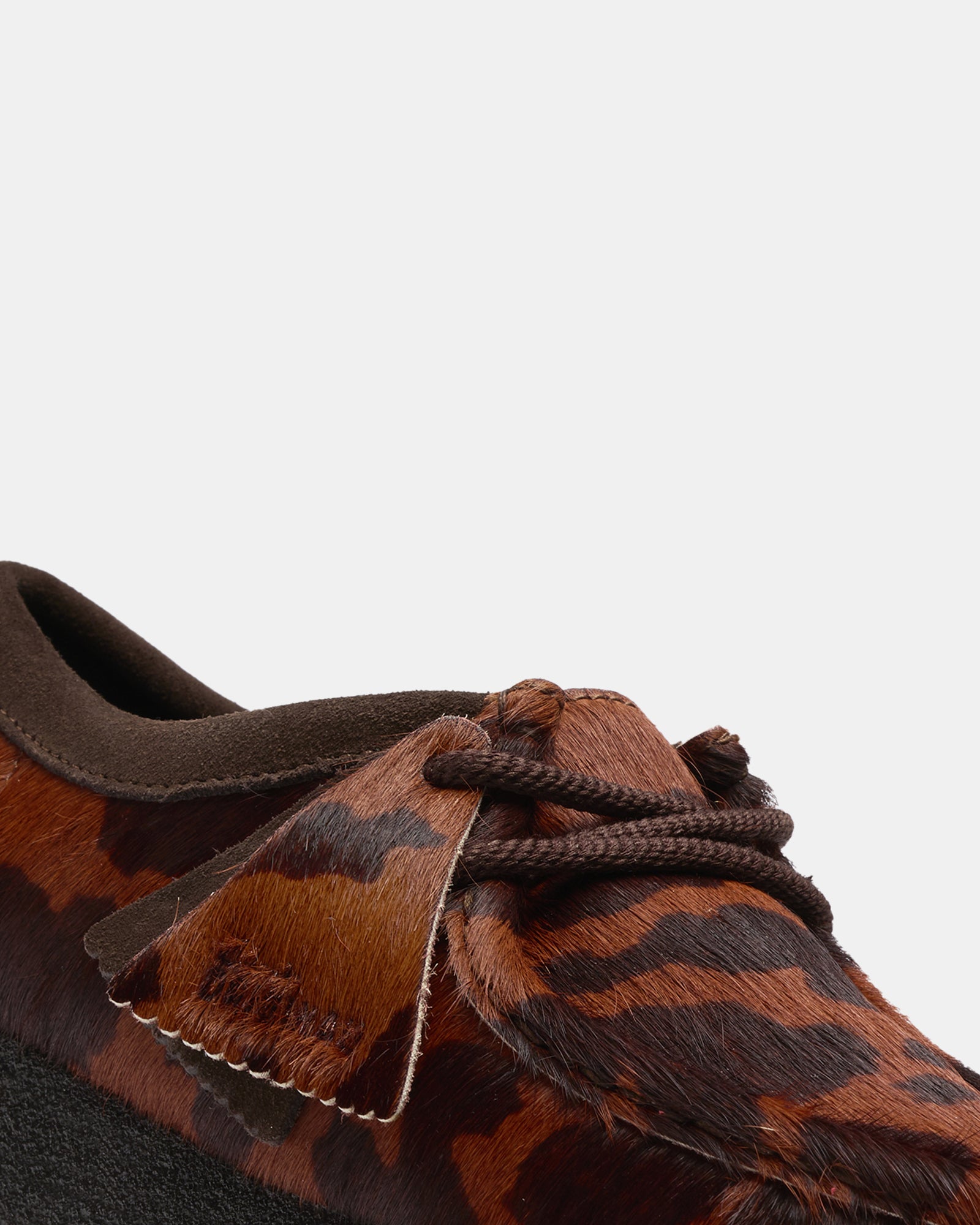 Wallabee. (w) Brown Cow Print - Image 7