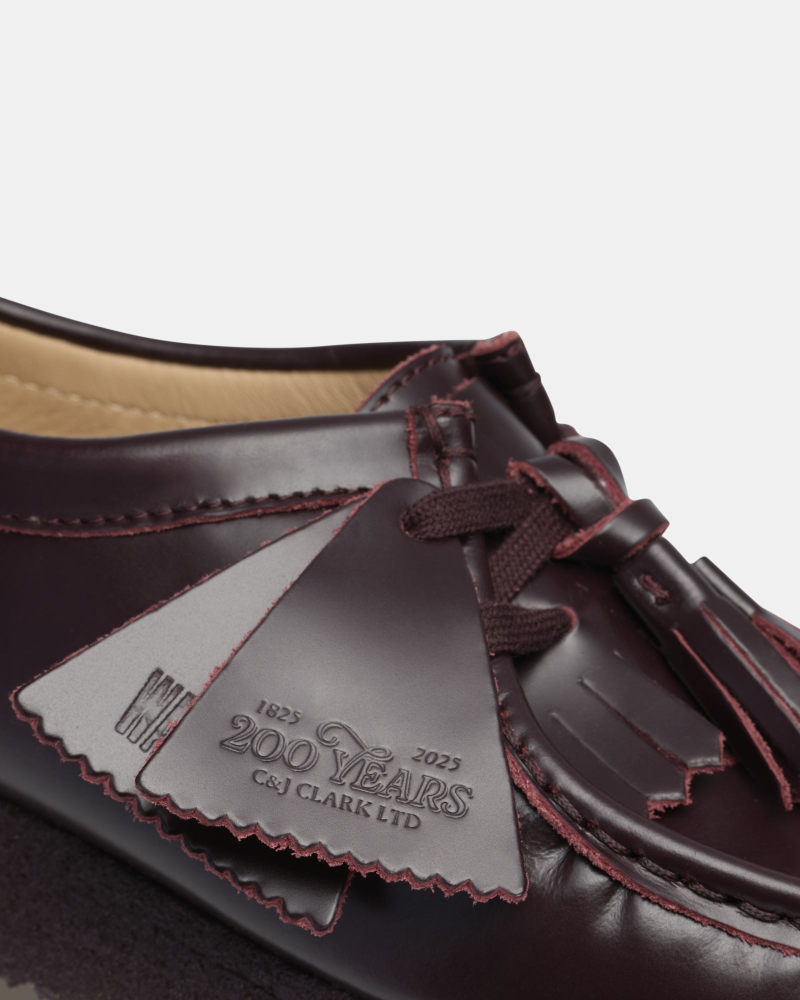 Wallabee. (w) Purple Grape Leather - Image 7
