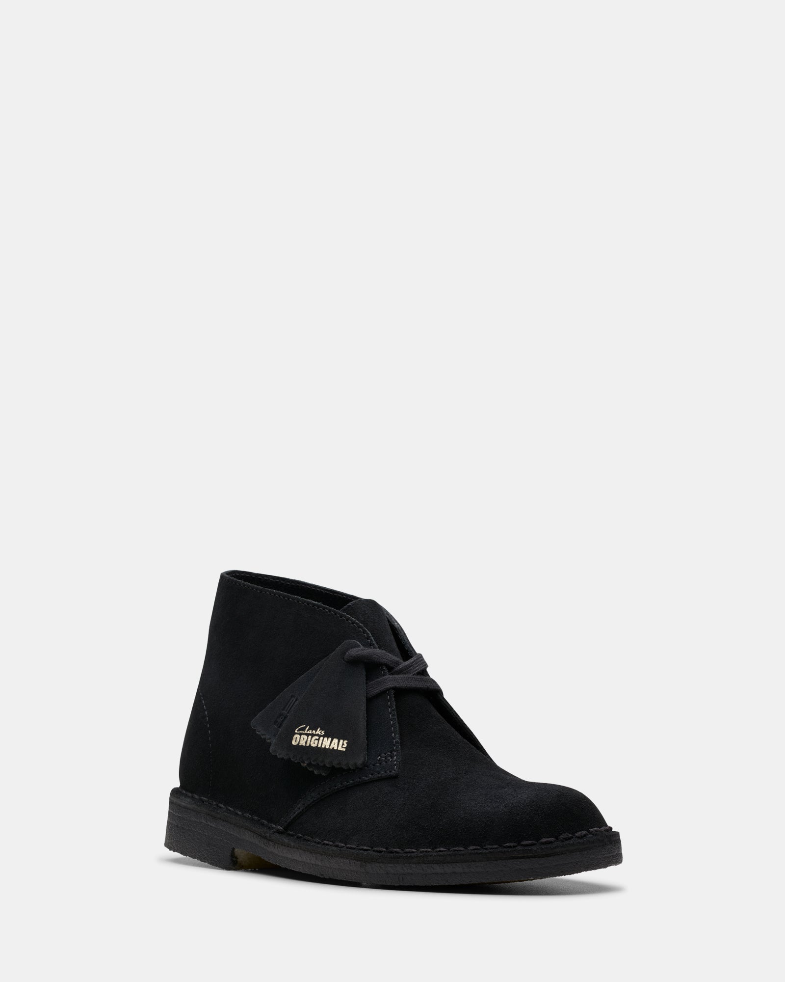 Desert Boot. (w) Black Suede Ii - Image 7