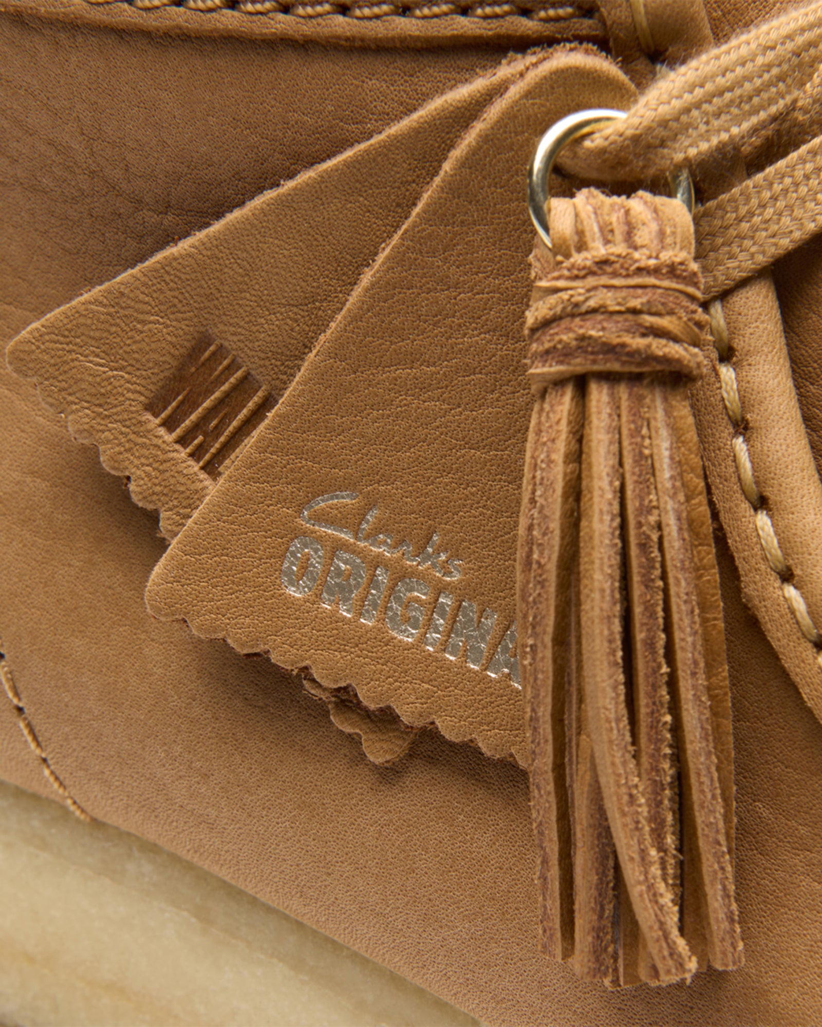 Wallabee Boot. (W) Mid Tan Lea - Image 7
