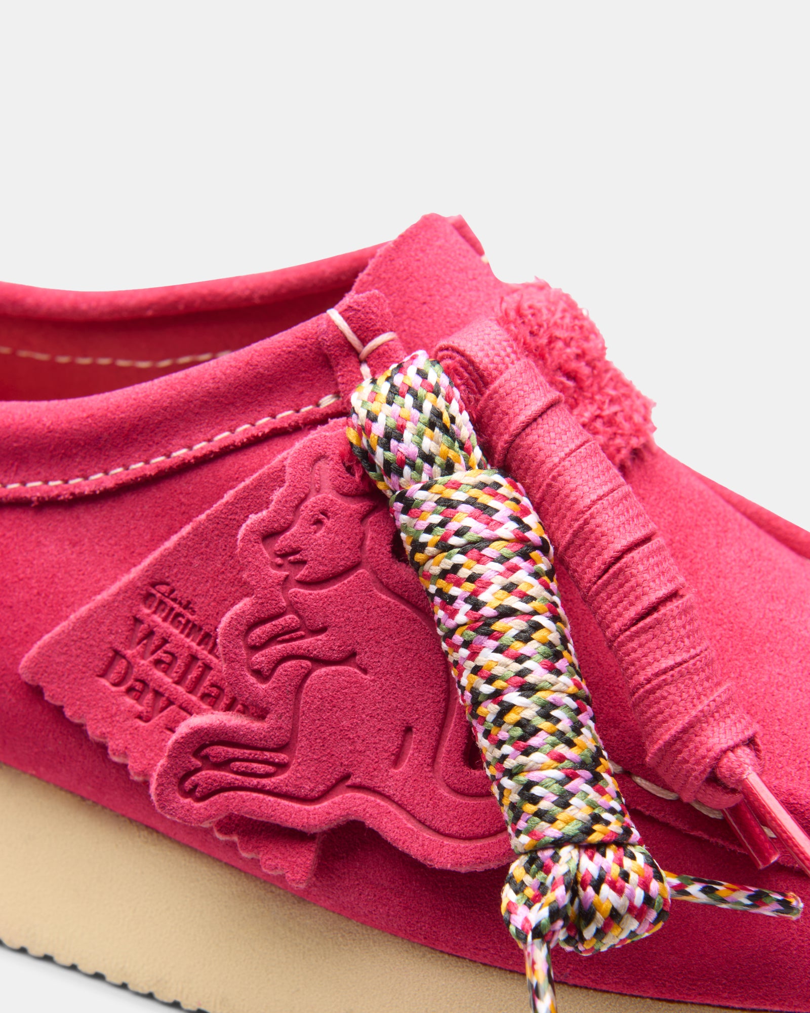 Wallabee. 2604 (w) Bright Pink Sde - Image 7