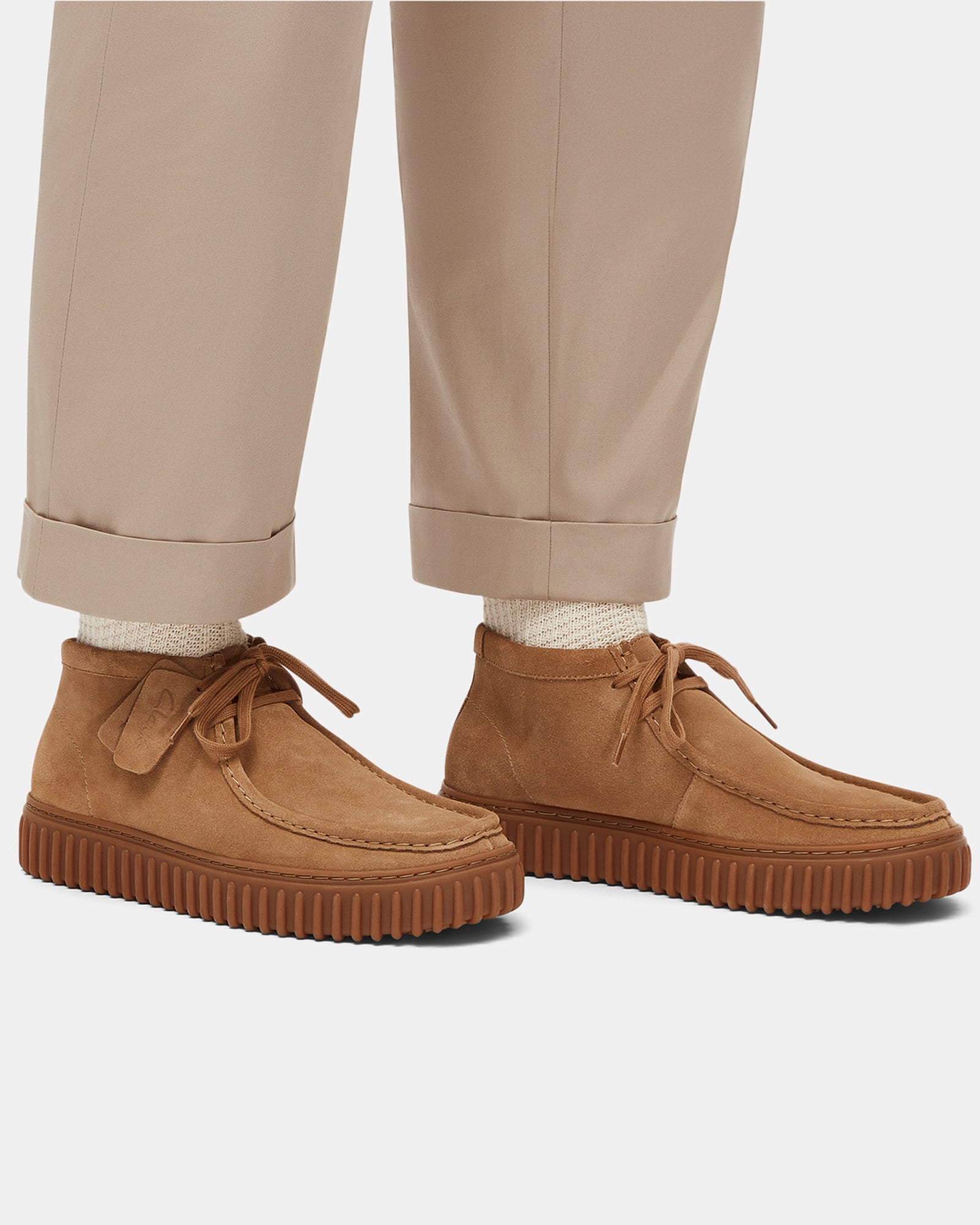 Torhill Hi Dark Sand Suede - Image 2