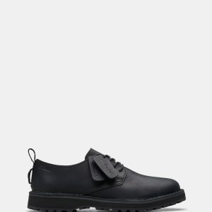 Solsbury Lace Black Leather