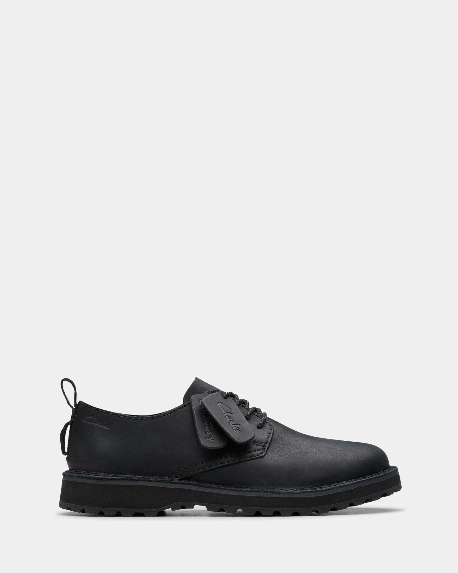 Solsbury Lace Black Leather
