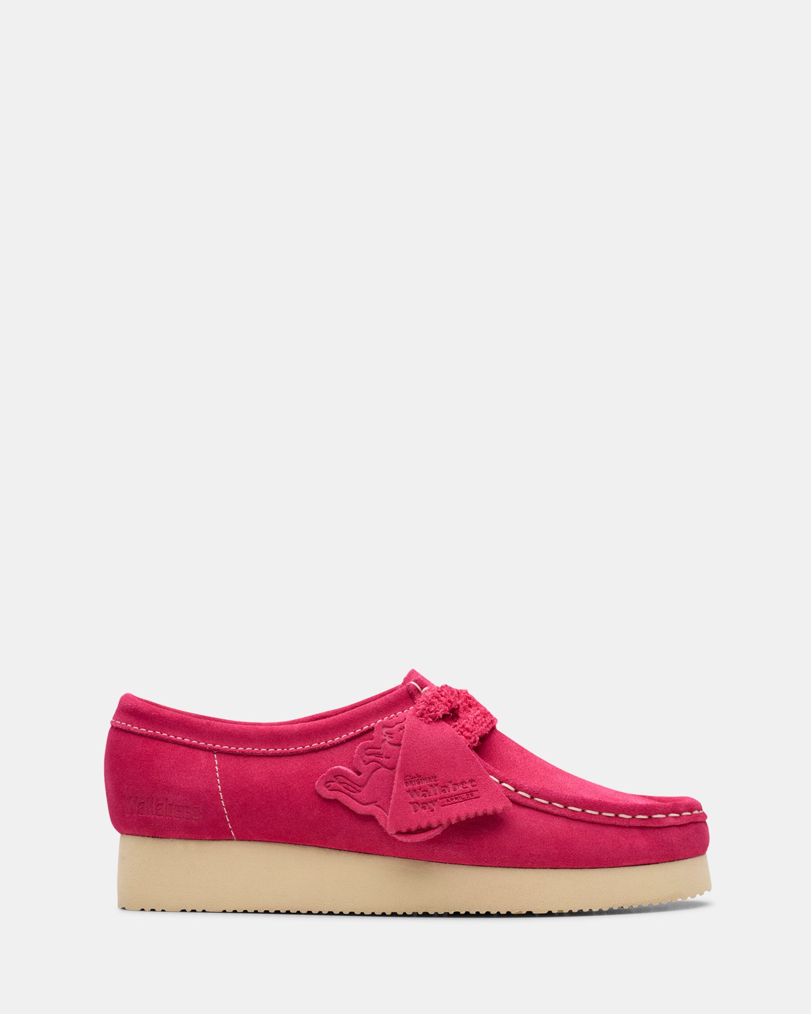 Wallabee. 2604 (w) Bright Pink Sde