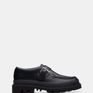 Badell Monk Black Leather