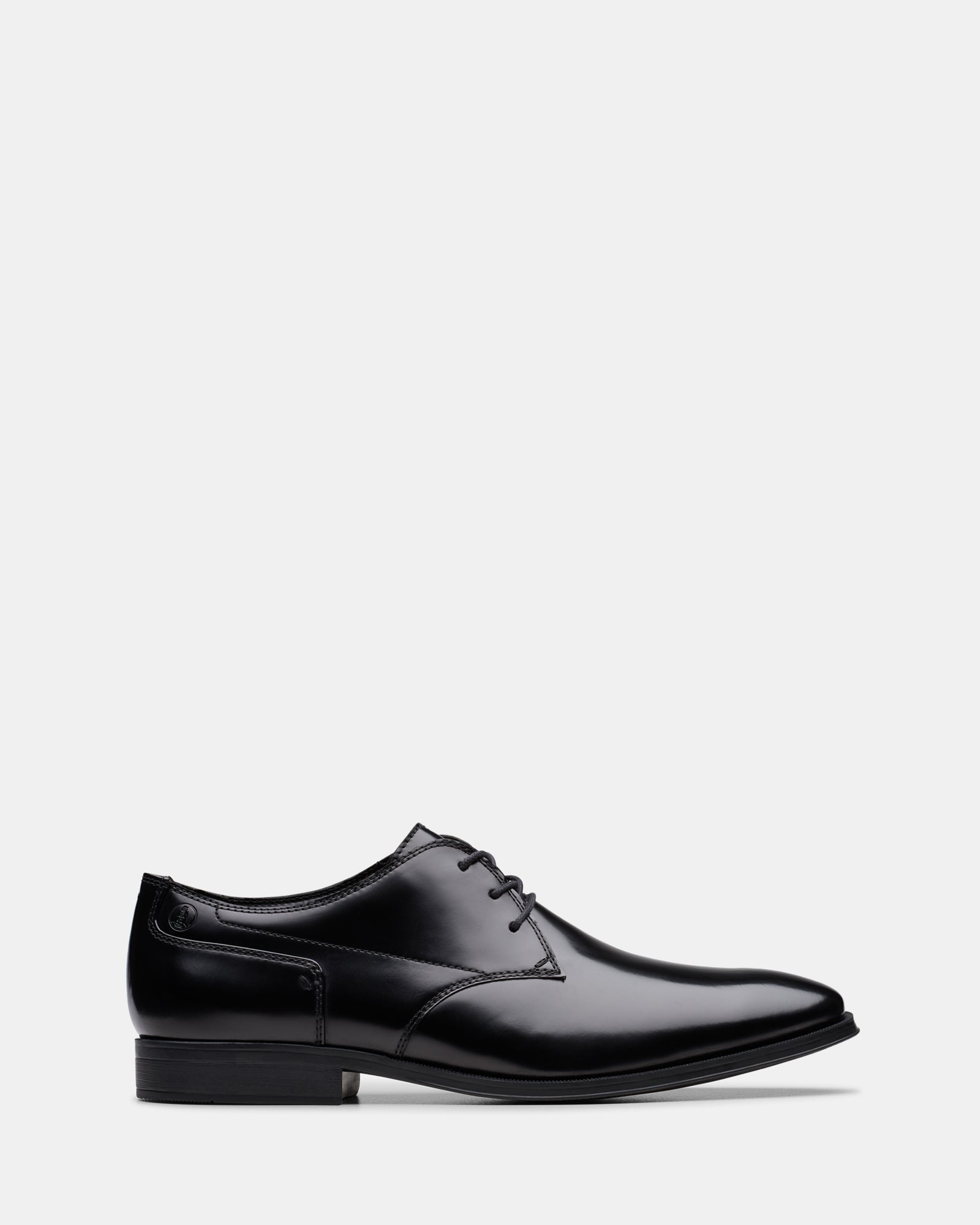 Paulton Lace Blk Hishine Leather