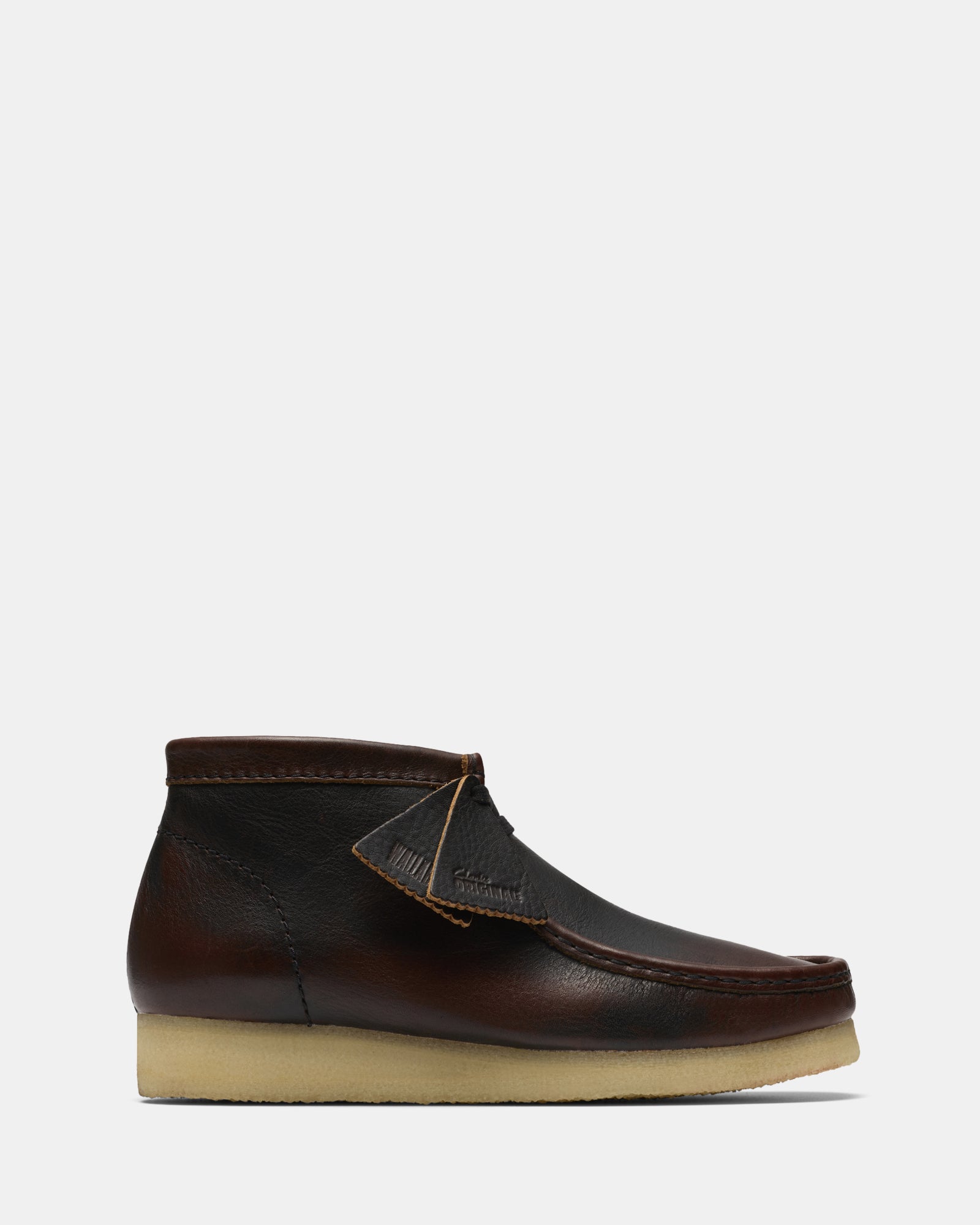 Wallabee Boot (m) Dark Tan Combi