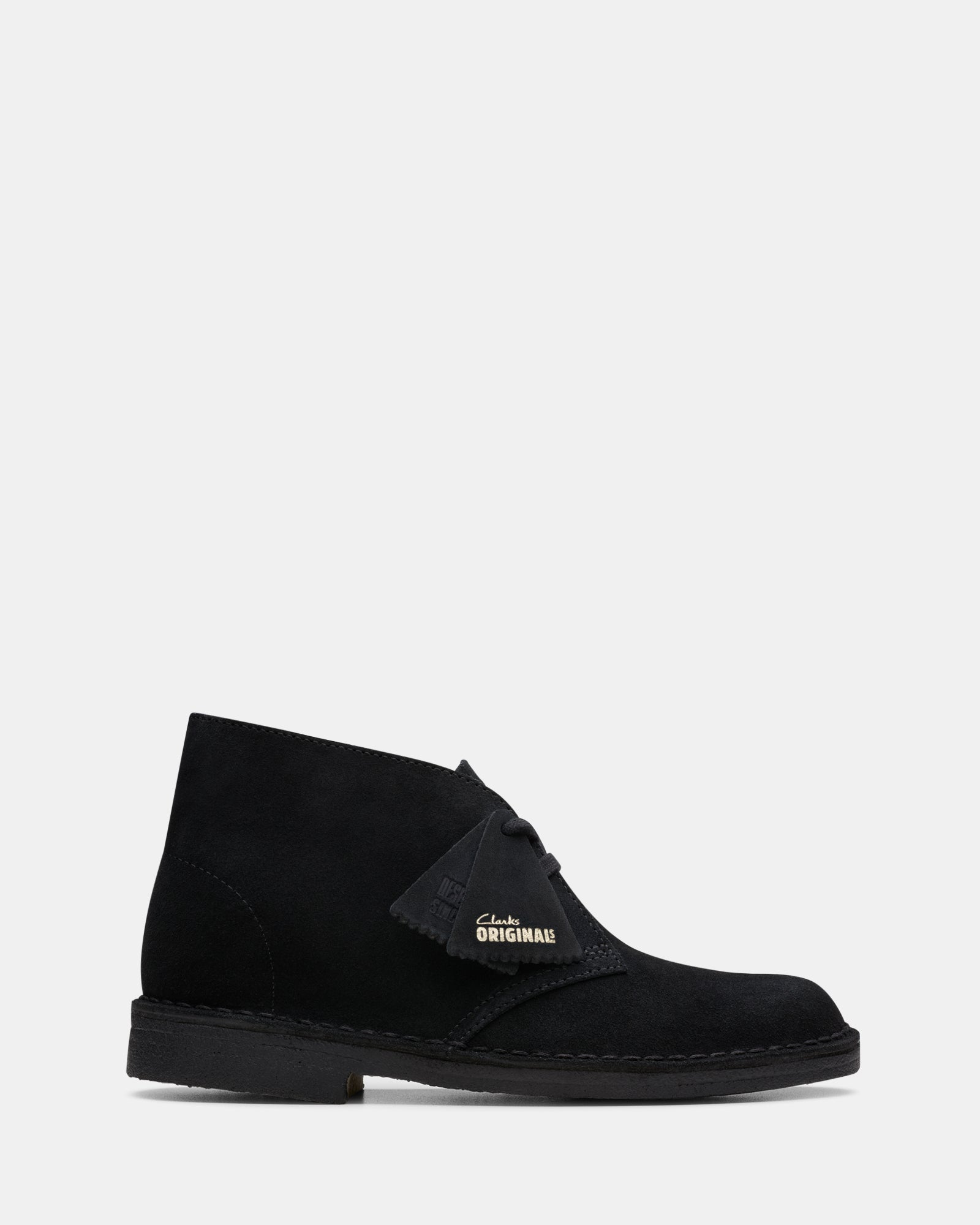 Desert Boot. (w) Black Suede Ii