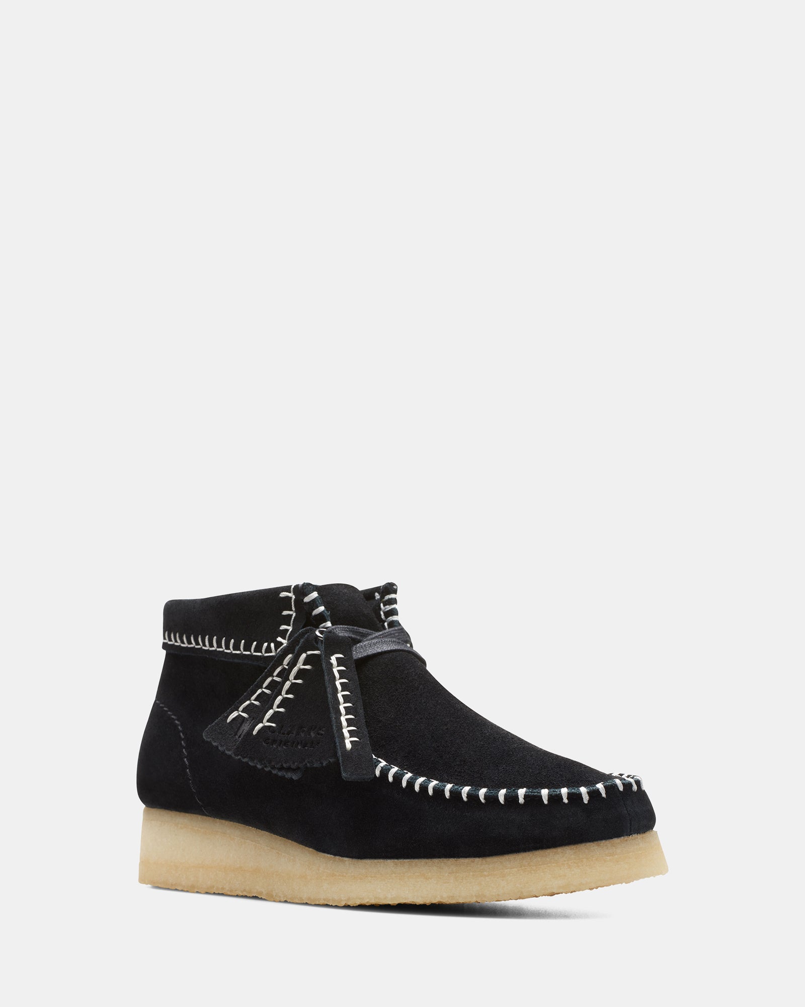 WALLABEE BOOT STITCH Black Suede - Image 2