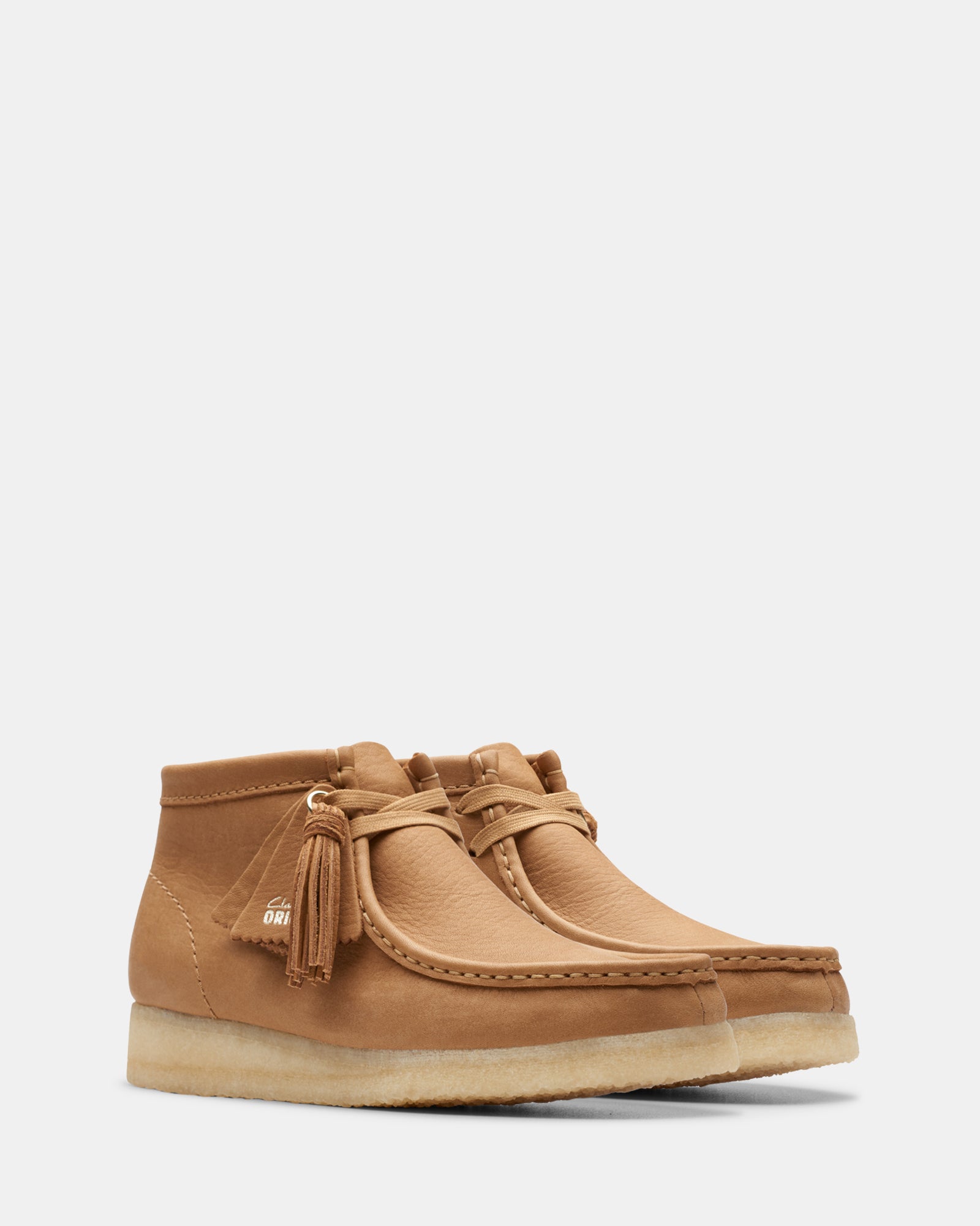 Wallabee Boot. (W) Mid Tan Lea - Image 2
