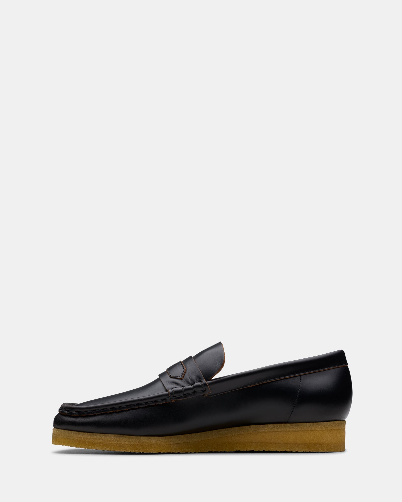 Wallabee Penny Black Smooth Leather - Image 3