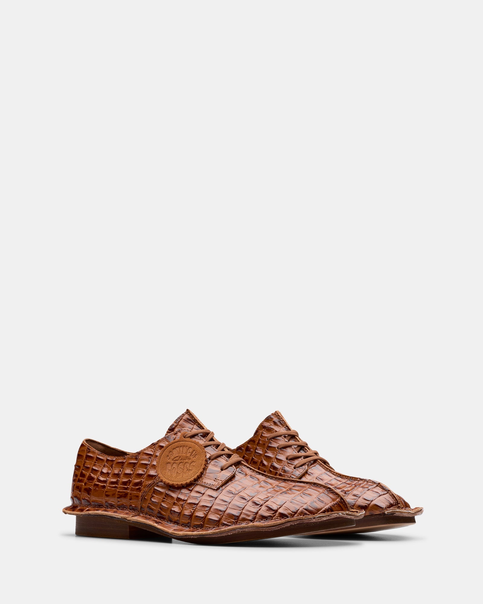 Cur Derby M Tan Leather - Image 2