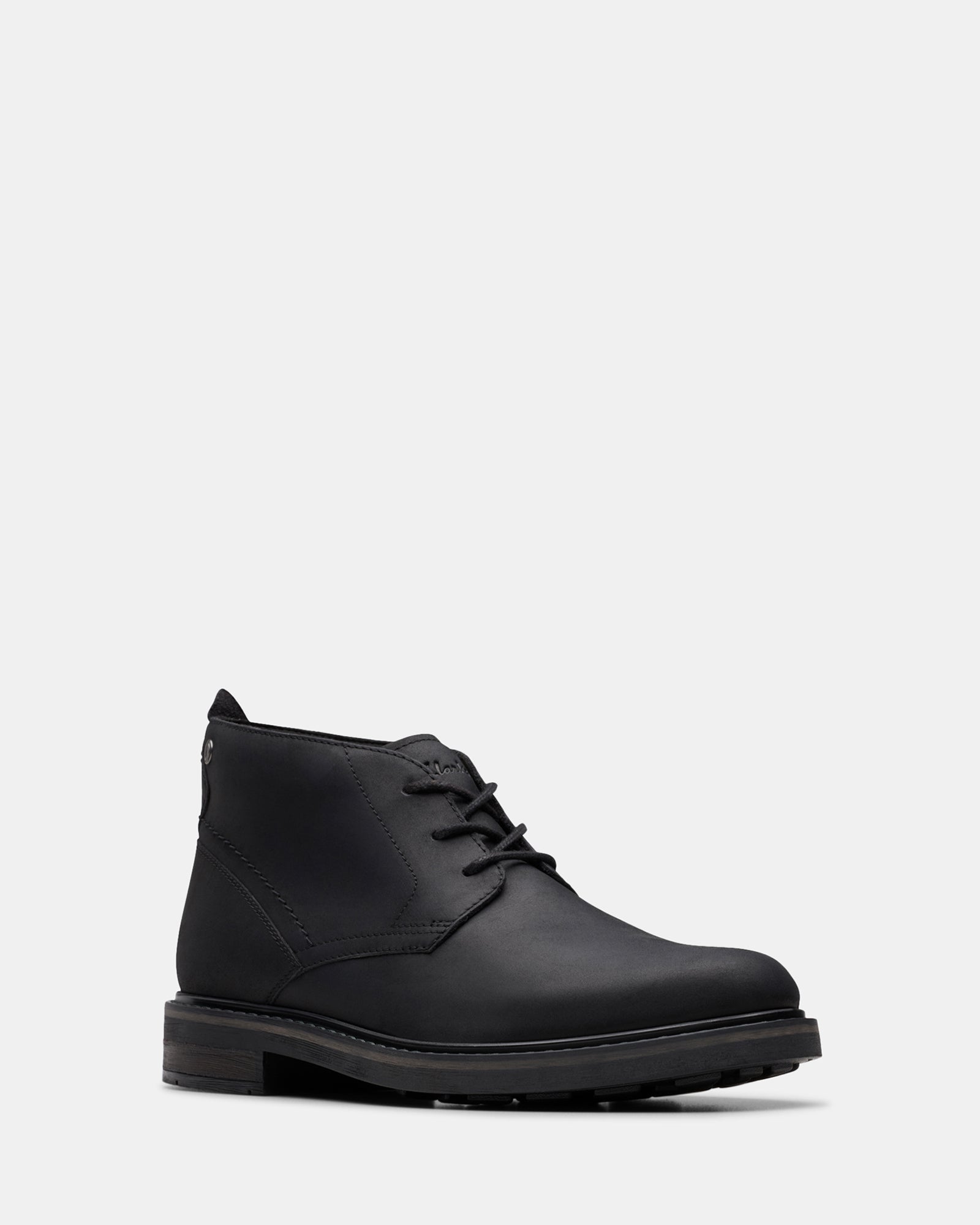 Newford Mid Black Leather - Image 2