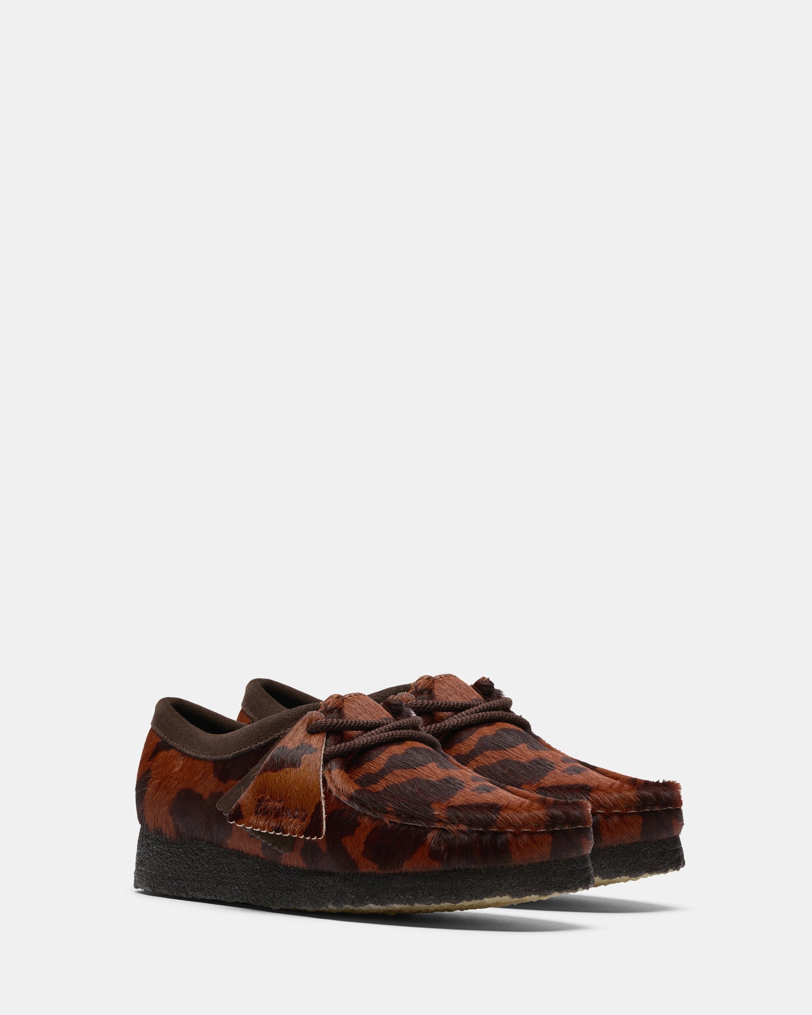 Wallabee. (w) Brown Cow Print - Image 2