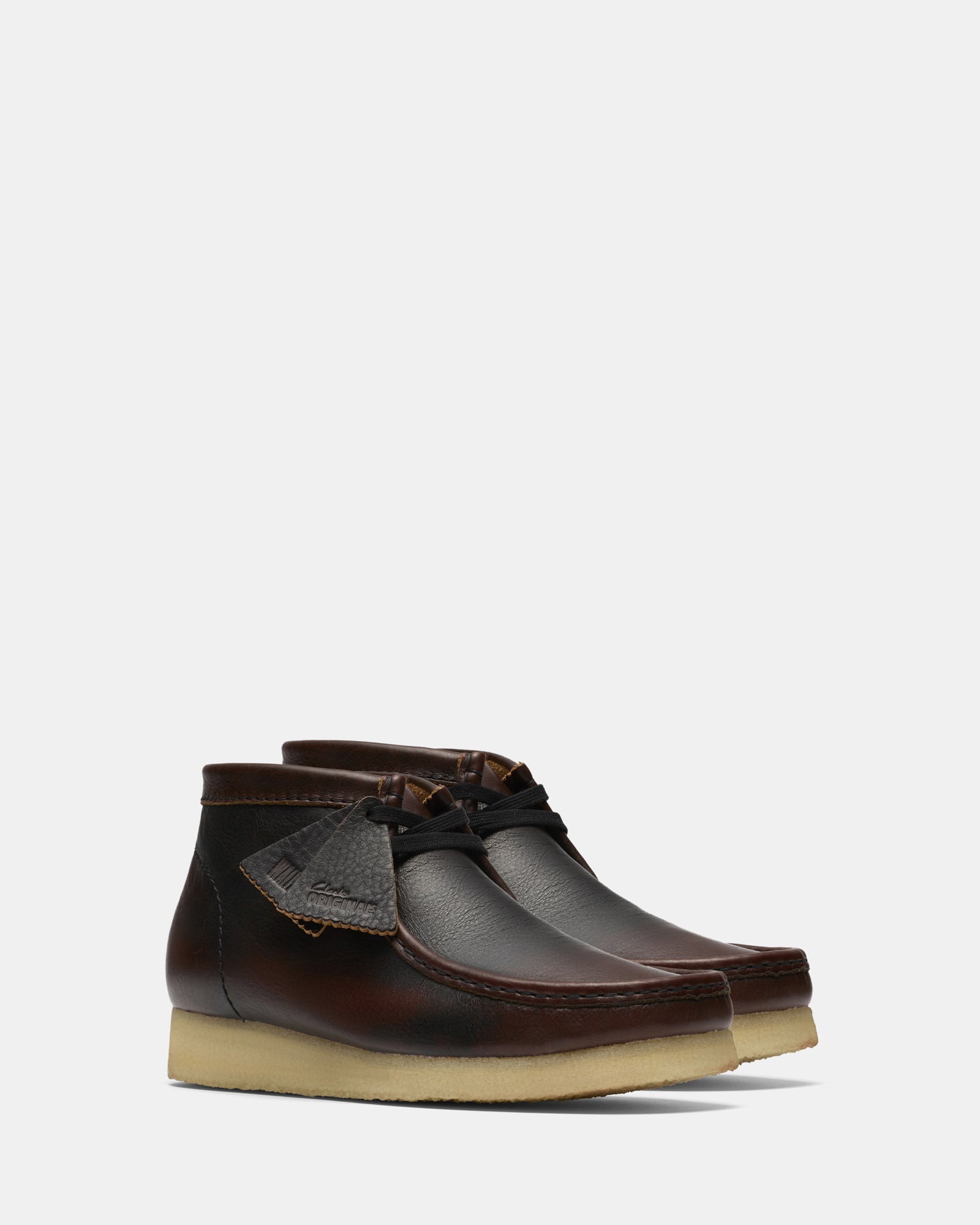Wallabee Boot (m) Dark Tan Combi - Image 2