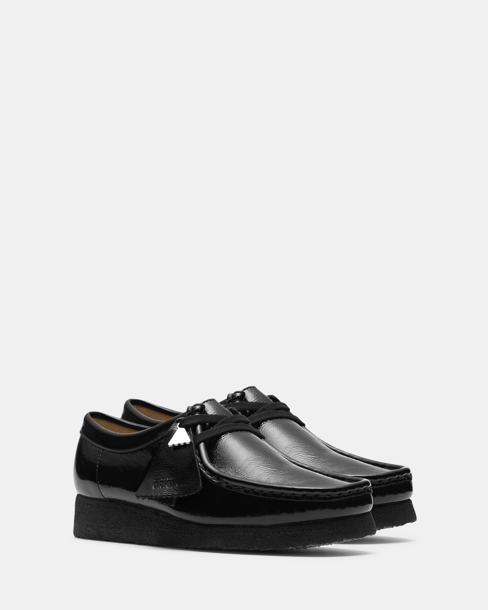Wallabee. (w) Black Patent - Image 2