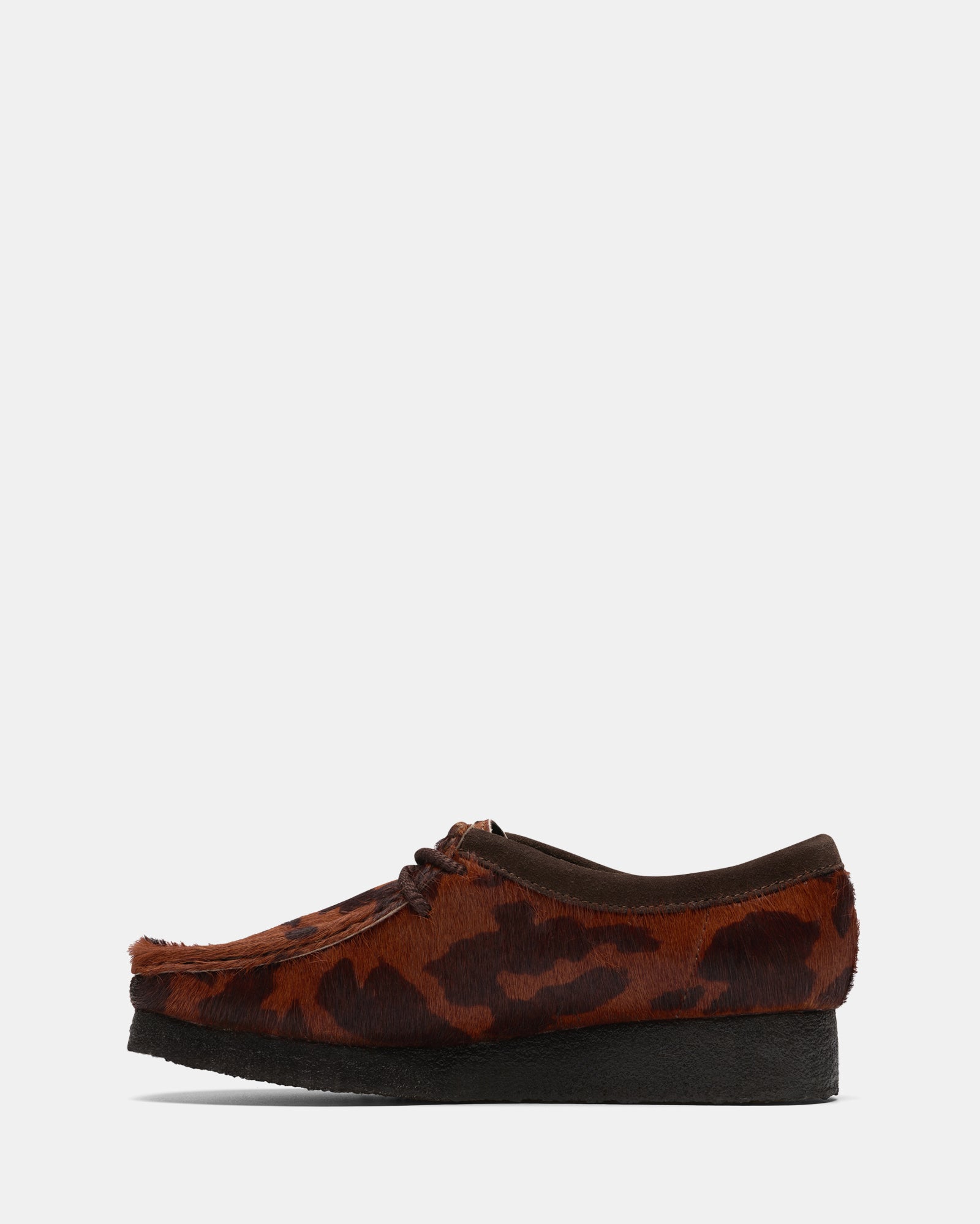 Wallabee. (w) Brown Cow Print - Image 3