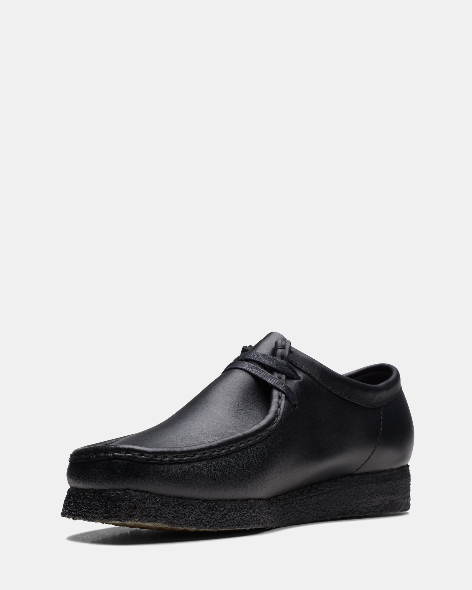 Wallabee (M) Black Leather - Image 4