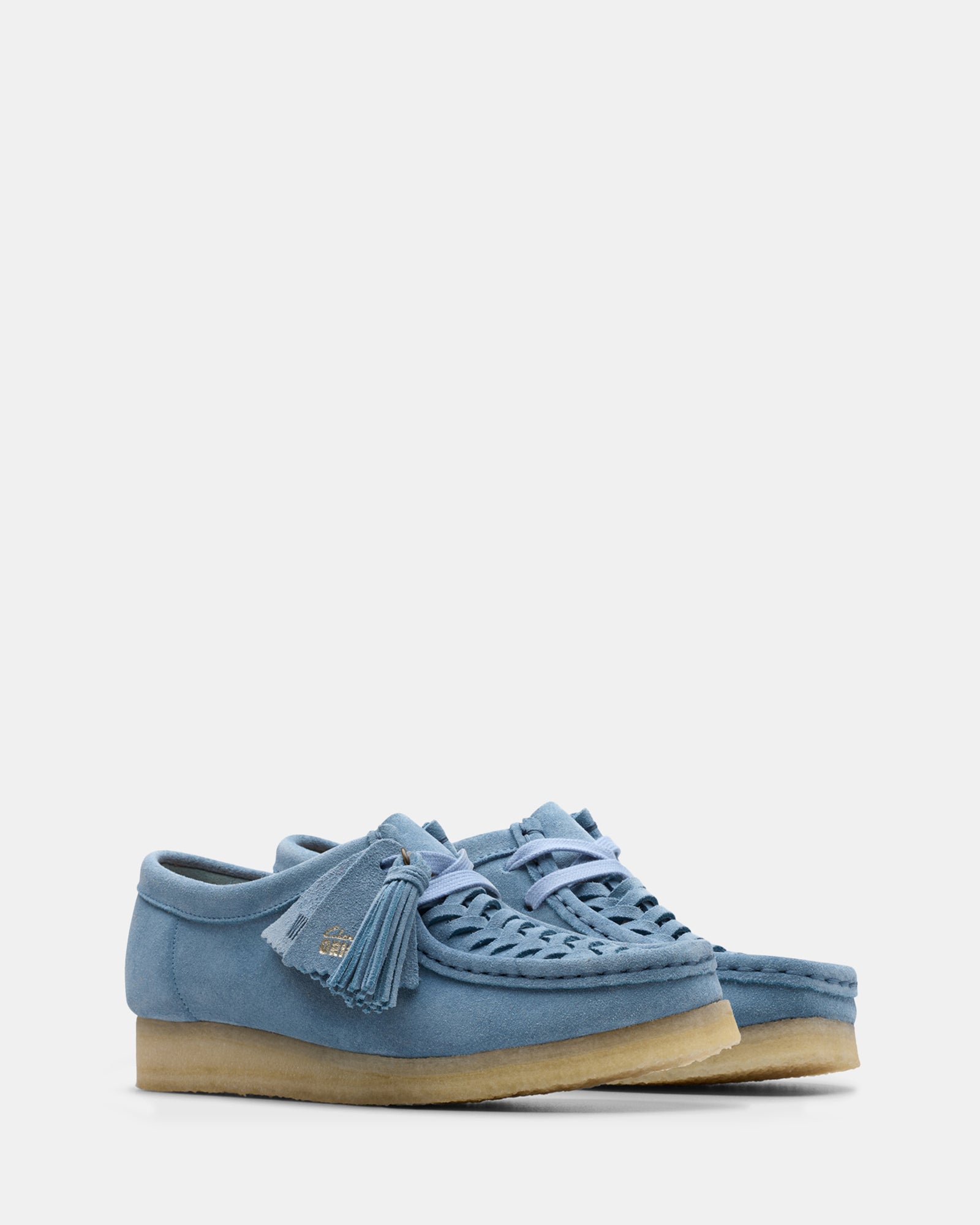 Wallabee Weave (w) Powder Blue Suede - Image 2