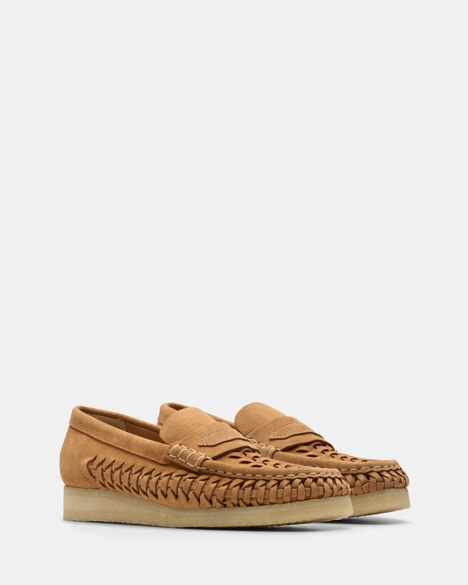 Wbloaferweave. (w) Tan Suede - Image 2