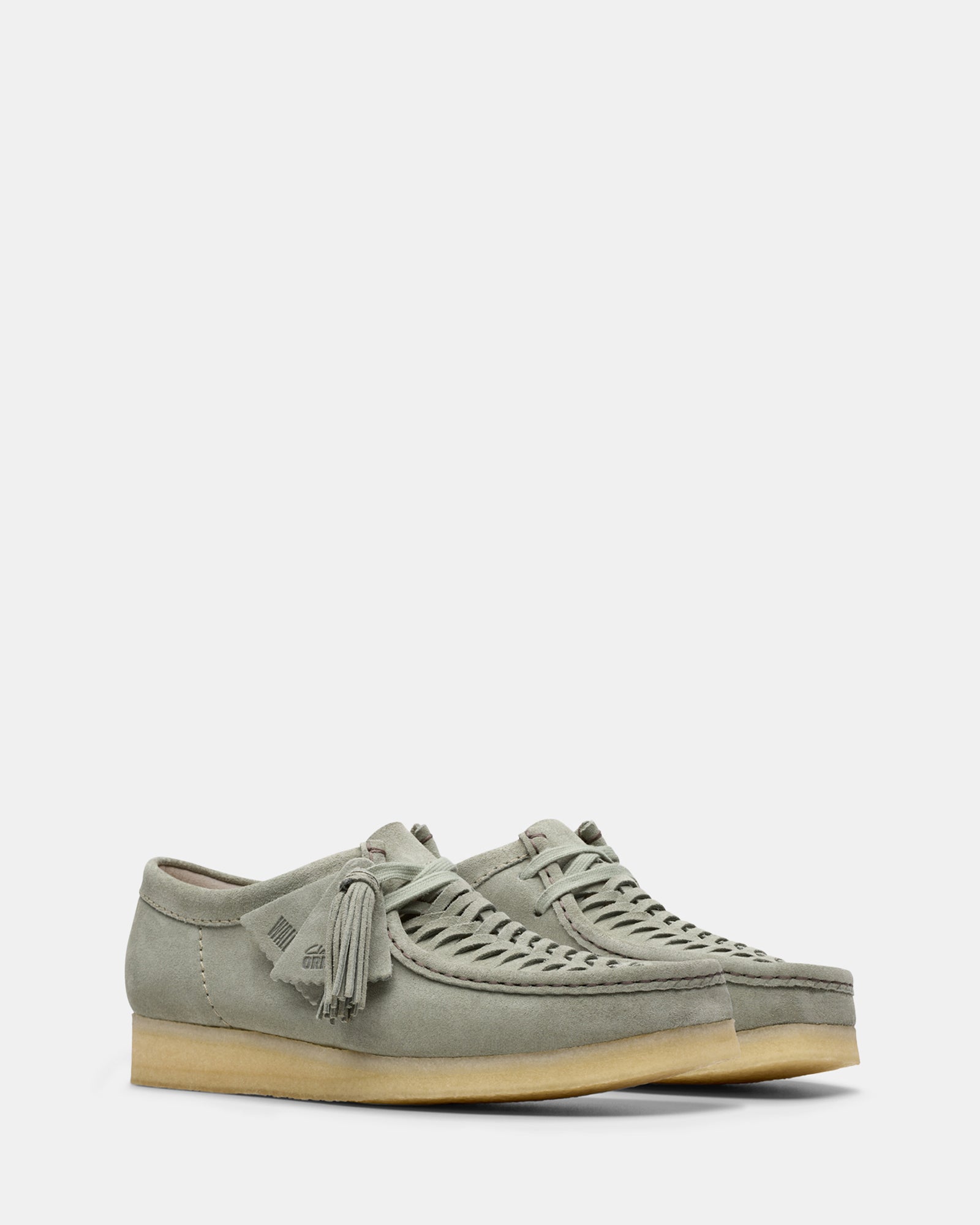 Wallabee Weave (m) Sage Suede - Image 2