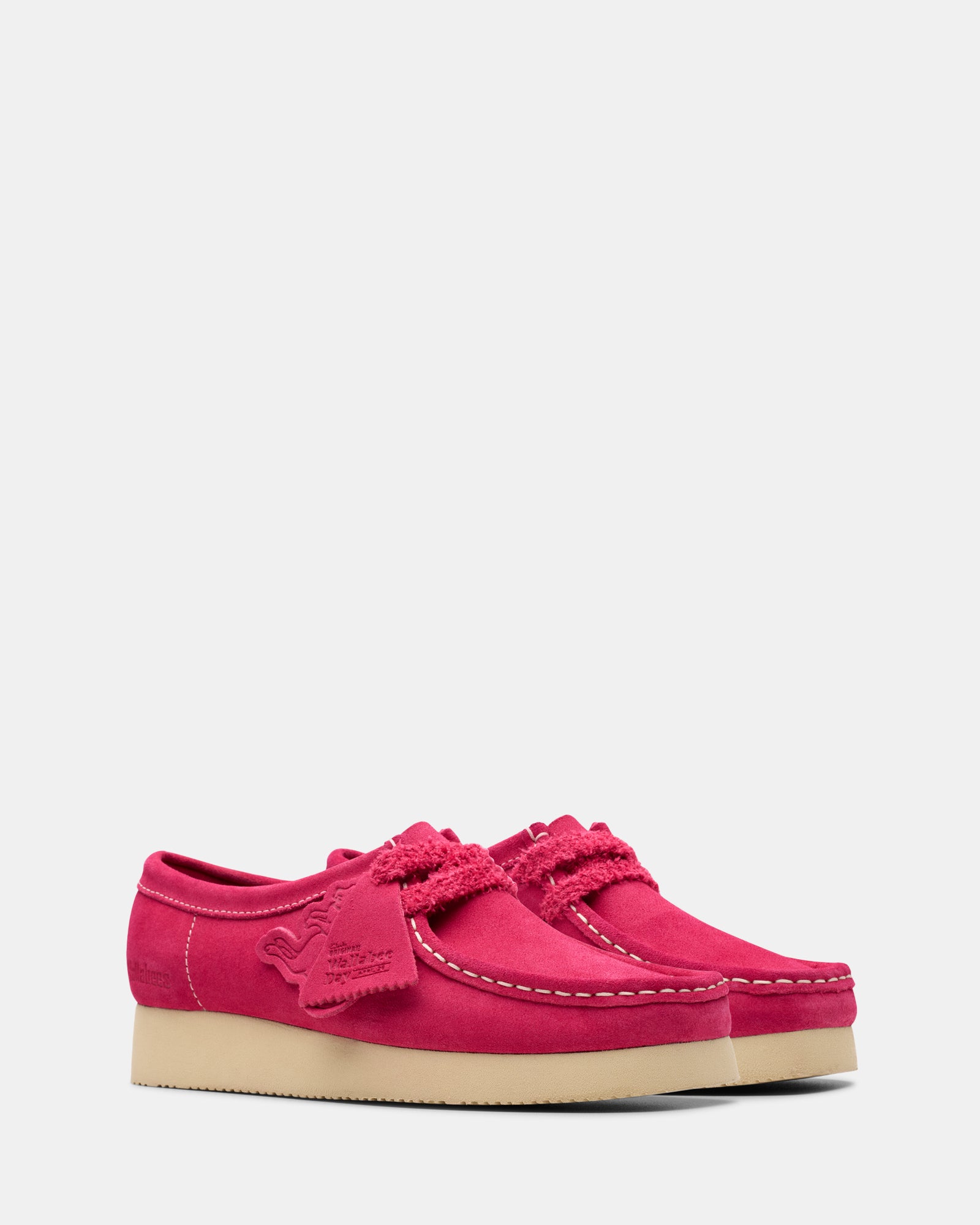 Wallabee. 2604 (w) Bright Pink Sde - Image 2