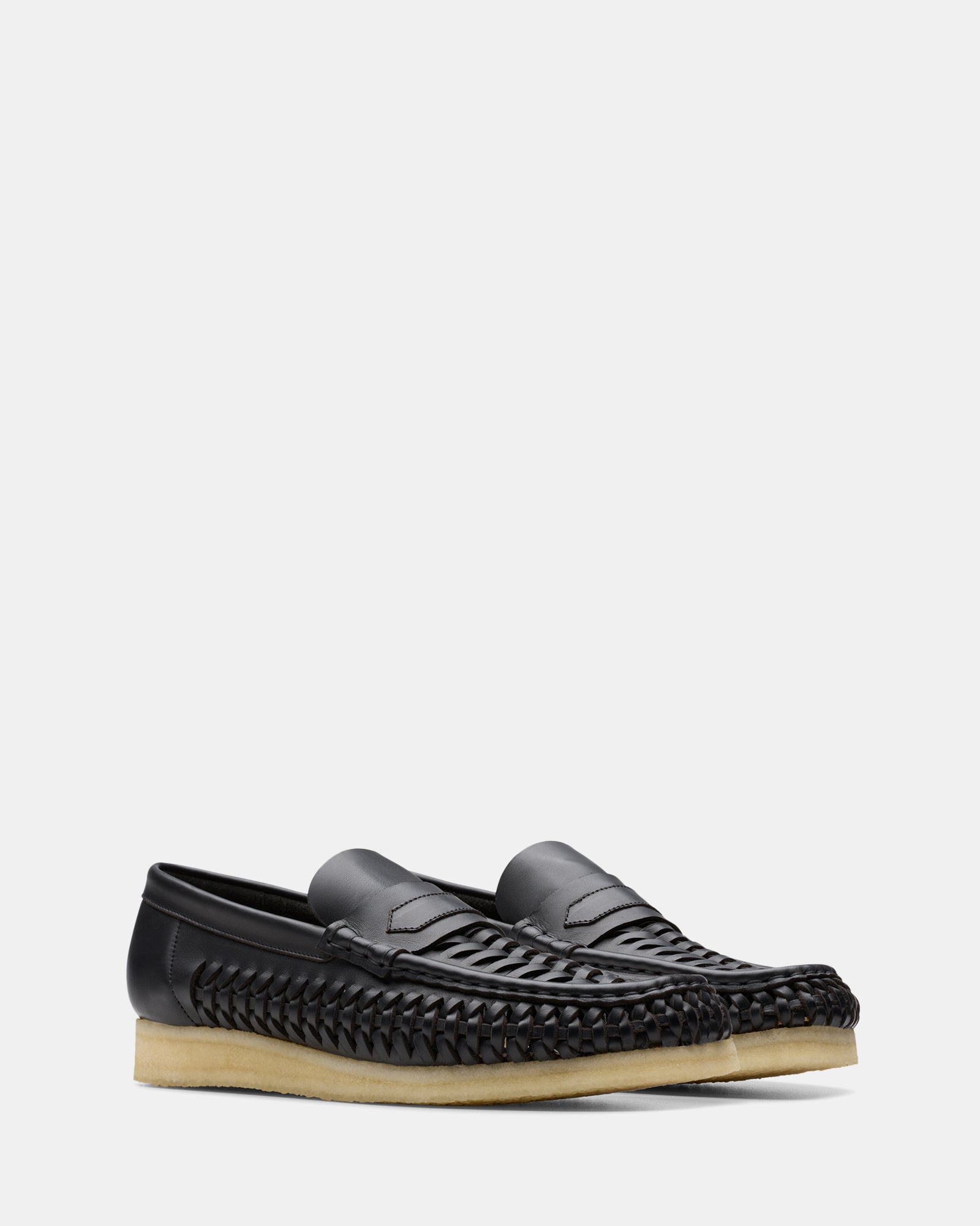 Wb Penny Weave (m) Black Leather - Image 2