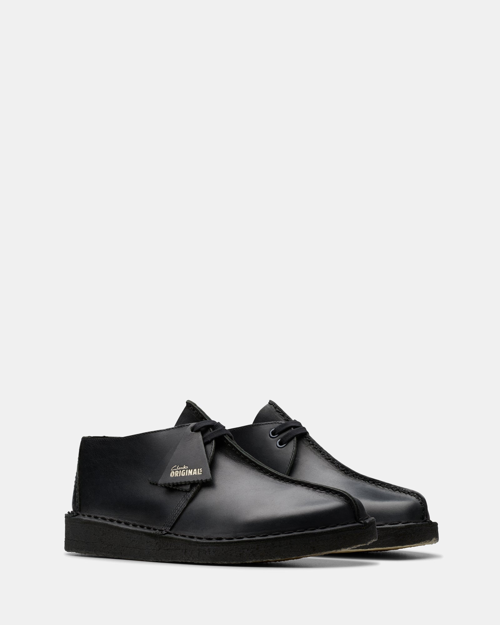 Desert Trek (m) Black Smooth Leather - Image 2