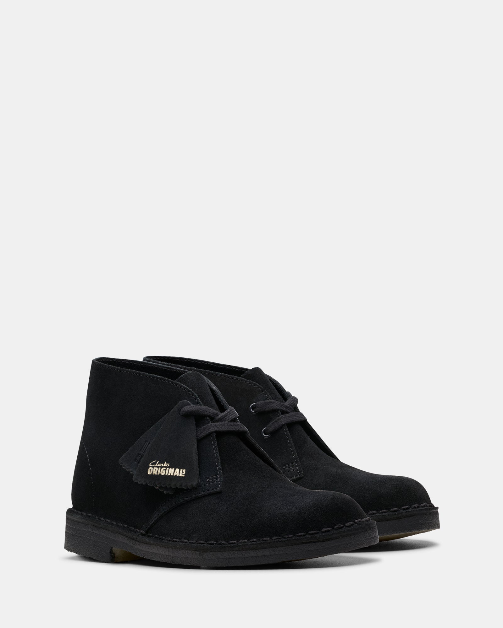 Desert Boot. (w) Black Suede Ii - Image 4