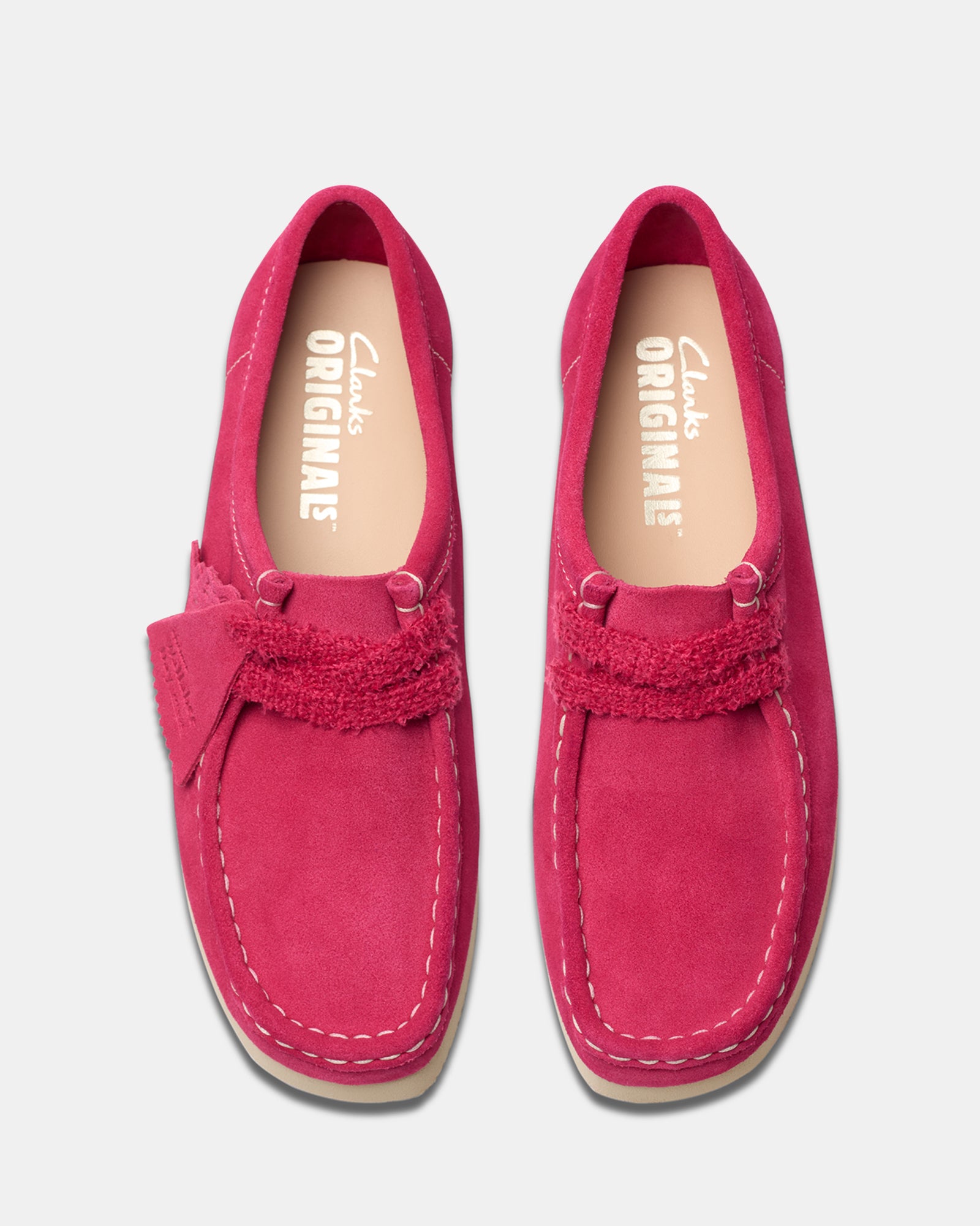 Wallabee. 2604 (w) Bright Pink Sde - Image 6