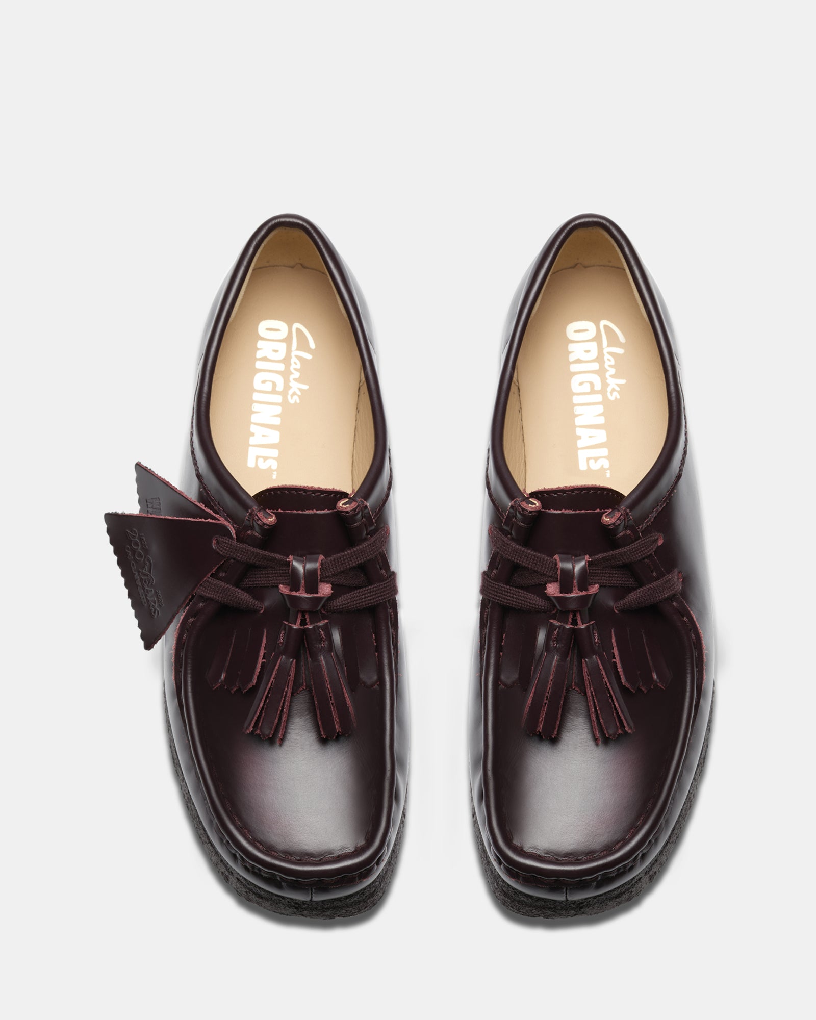 Wallabee. (w) Purple Grape Leather - Image 6