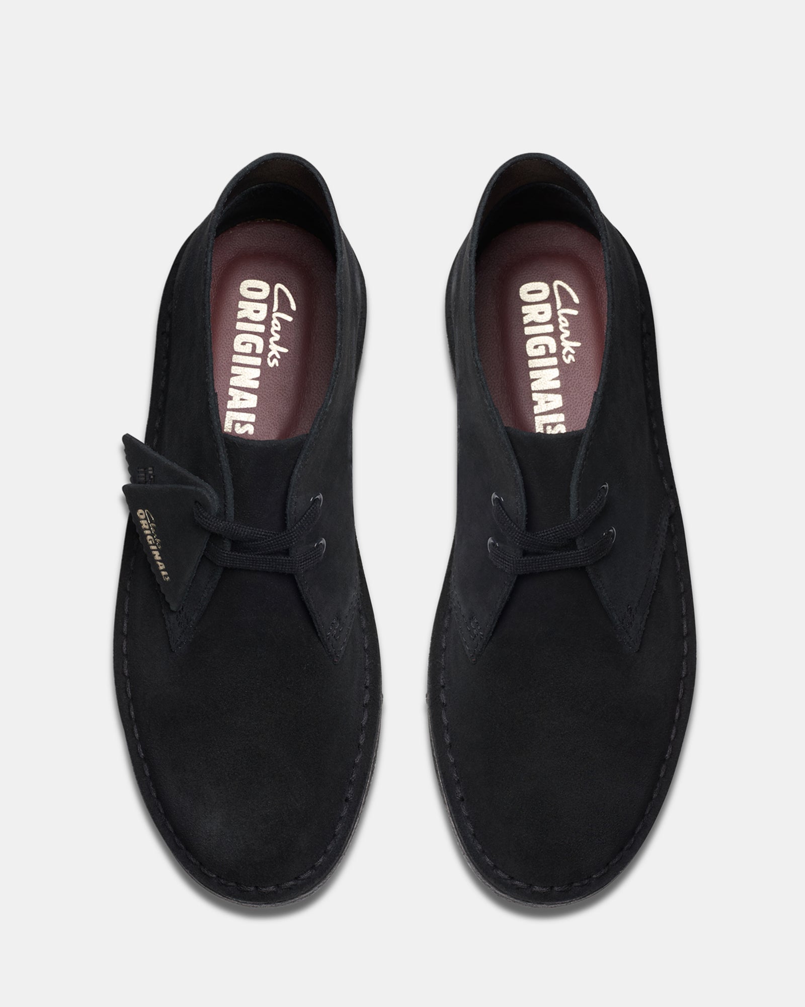 Desert Boot. (w) Black Suede Ii - Image 6